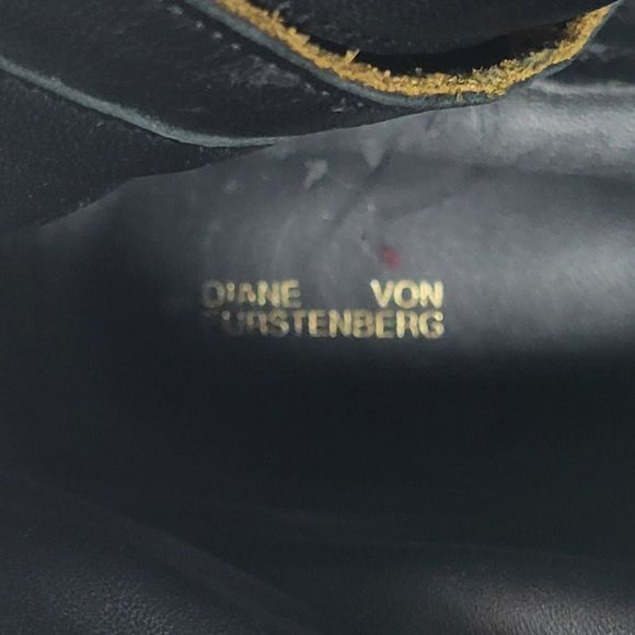 NWOT Diane Von Furstenberg Leopard Print Boots 8M - Picture 10 of 11